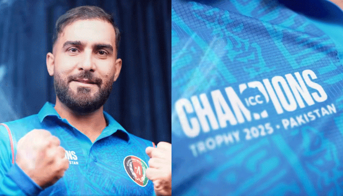 Afghanistan unveils official jersey for ICC Champions Trophy 2025