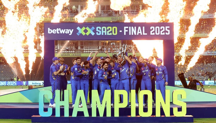 MI Cape Town defeat Sunrisers Eastern Cape to clinch their first-ever SA20 title