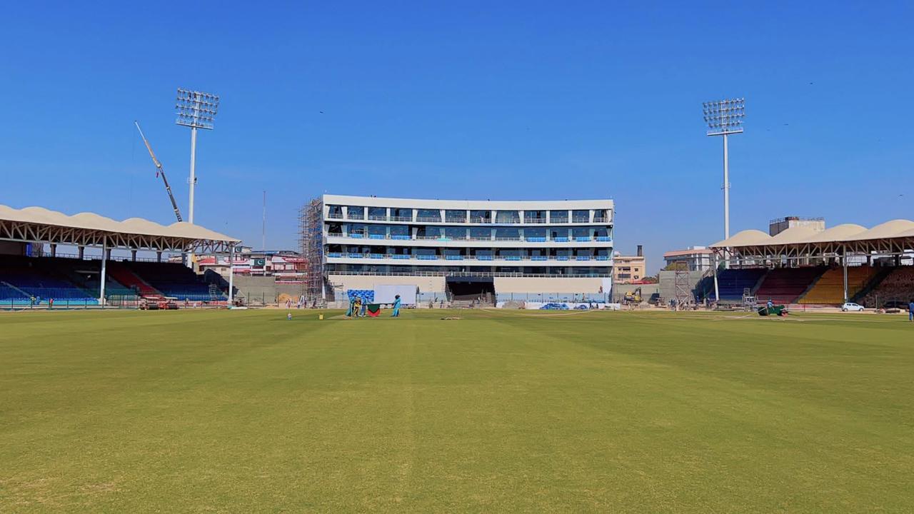 National Stadium Karachi is prepared to host matches in the 2025 ICC Champions Trophy